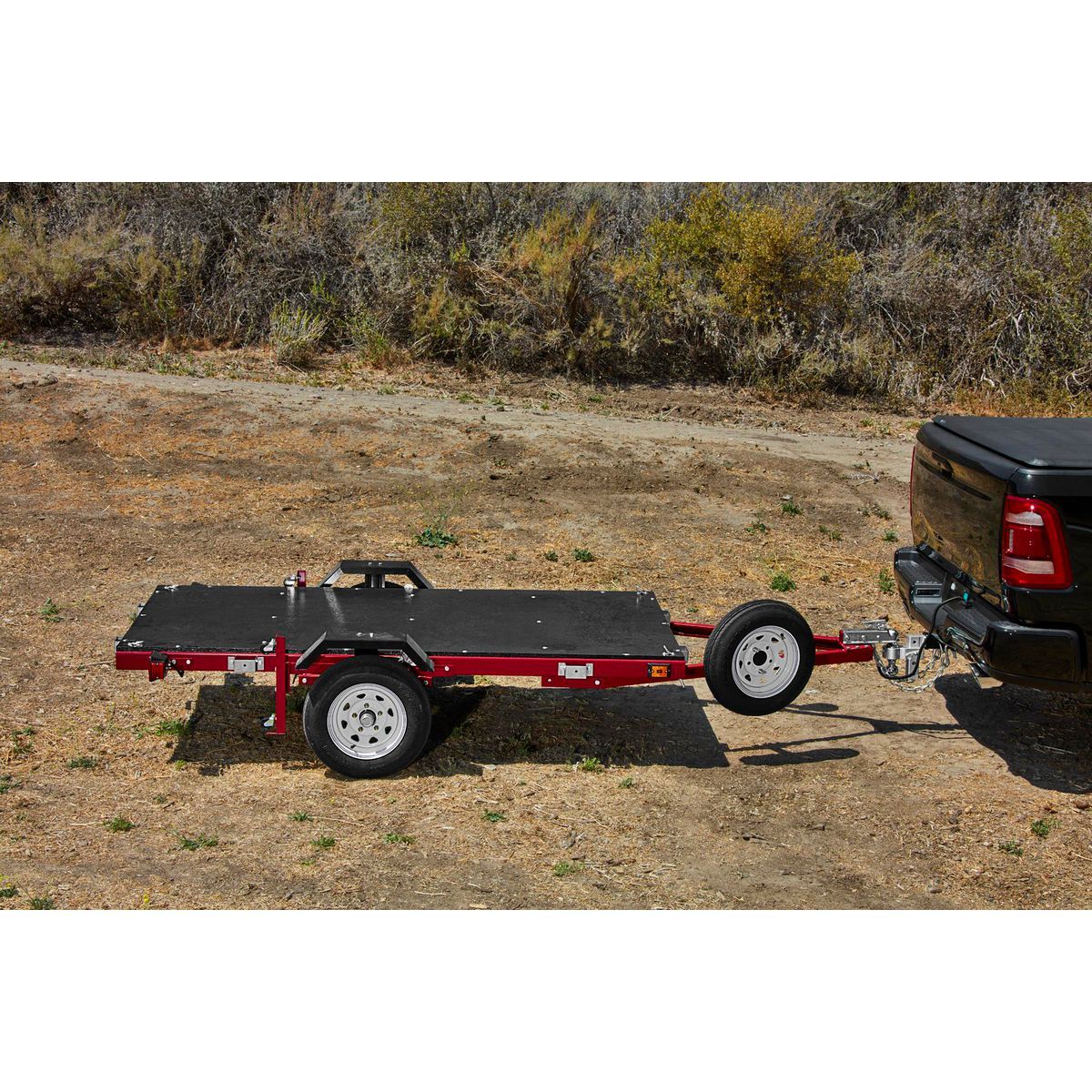 HAUL-MASTER 1720 lb. Capacity 4 ft. x 8 ft. Folding Trailer K33488
