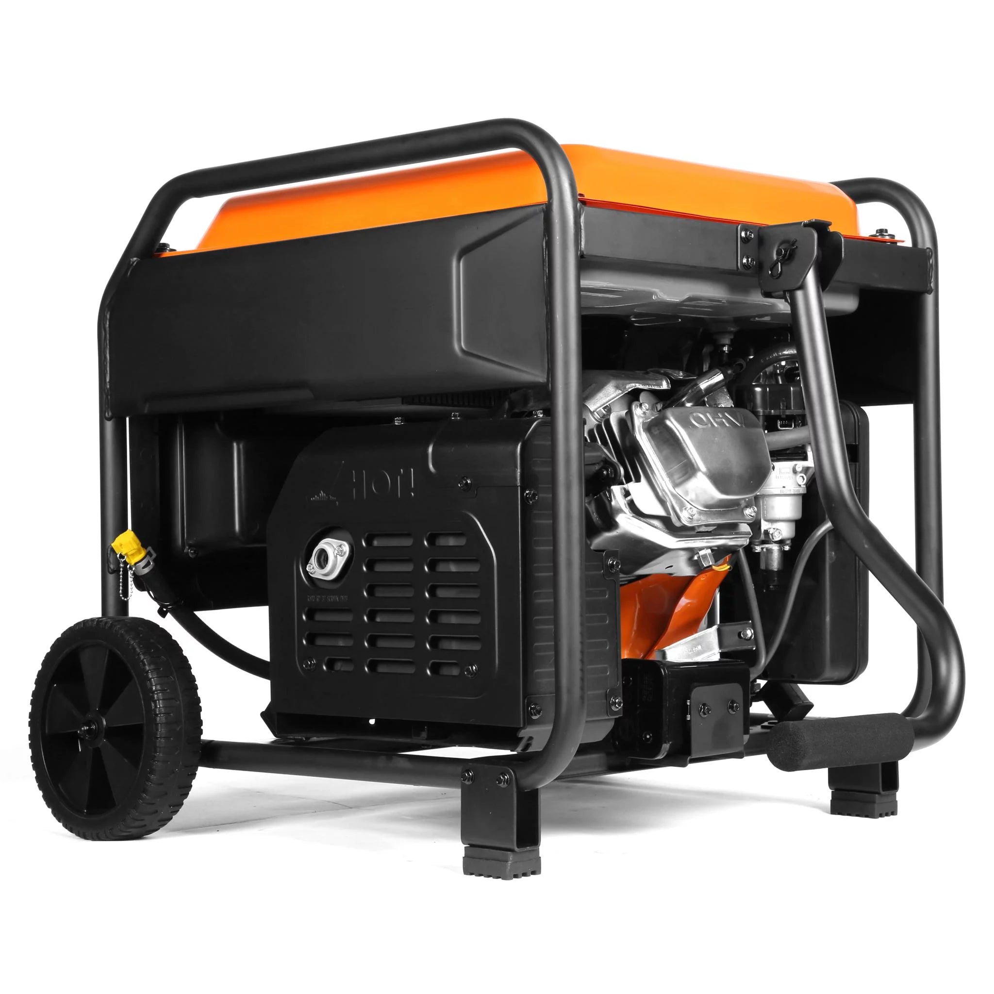 WEN 8750-Watt Dual Fuel Open Frame Inverter Generator with Remote Electric Start V629413