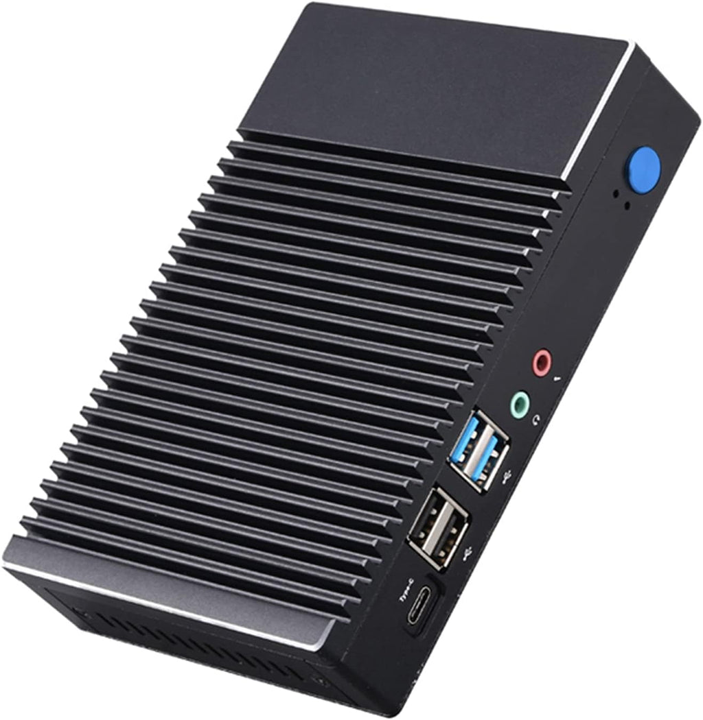 Fanless Mini PC Quad Core AMD A6 8G RAM 512G SSD R78401
