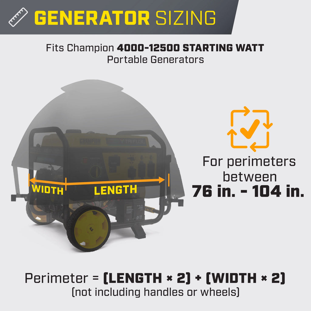 Champion Power Equipment Storm Shield Generator Cover by Gentent N645031