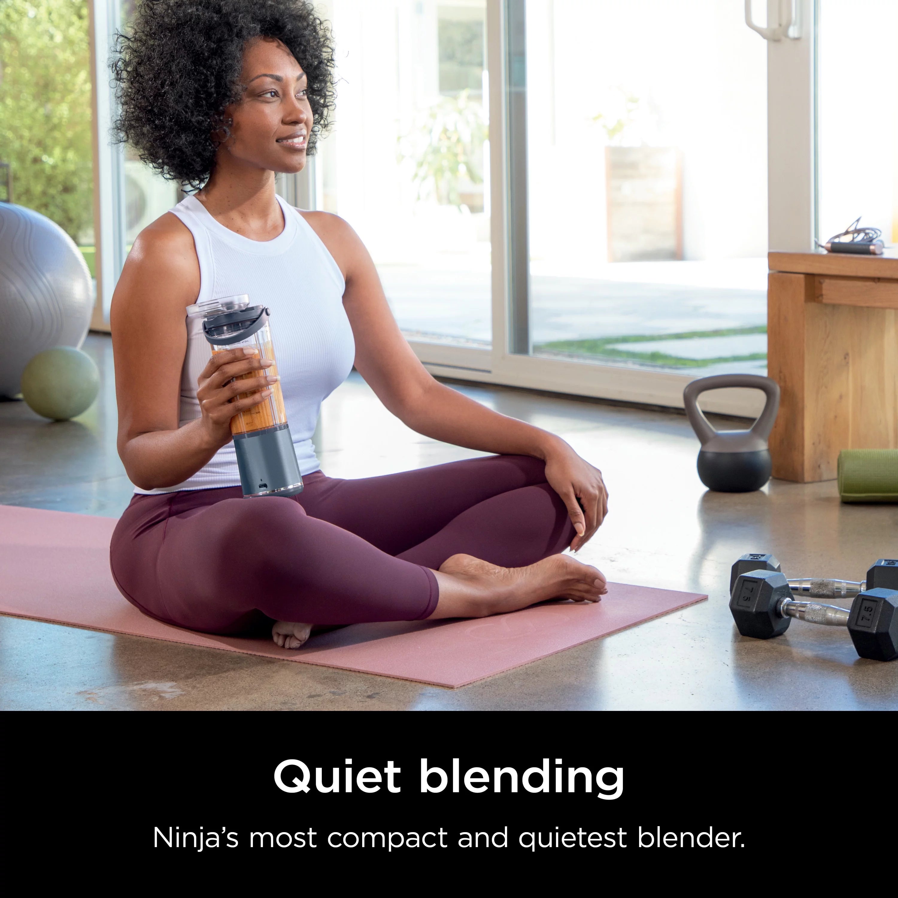 Ninja Blast Portable 18 oz. Blender with Leakproof Lid, Denim Blue R501