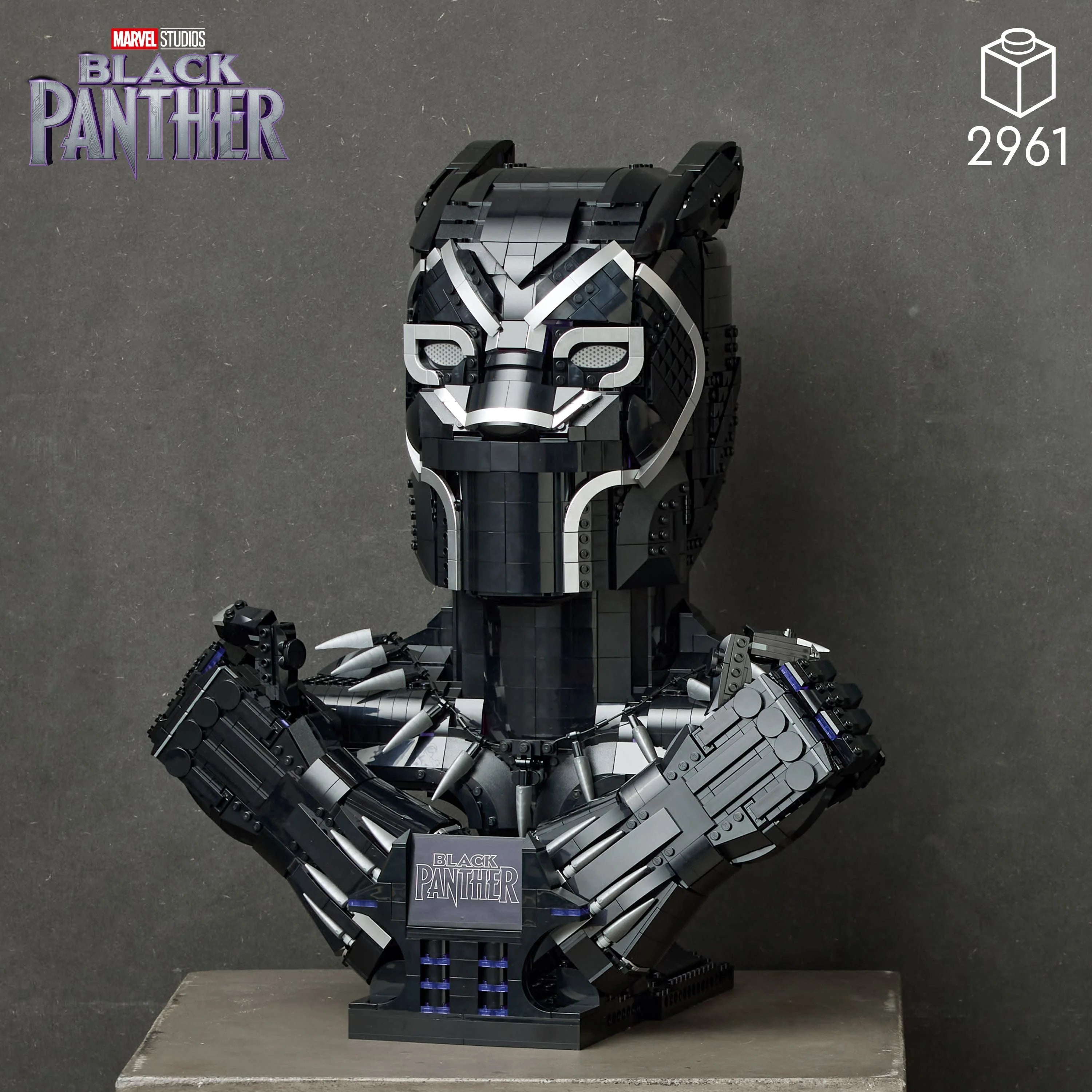 LEGO Marvel Black Panther King T'Challa Model Building Kit 76215 A212