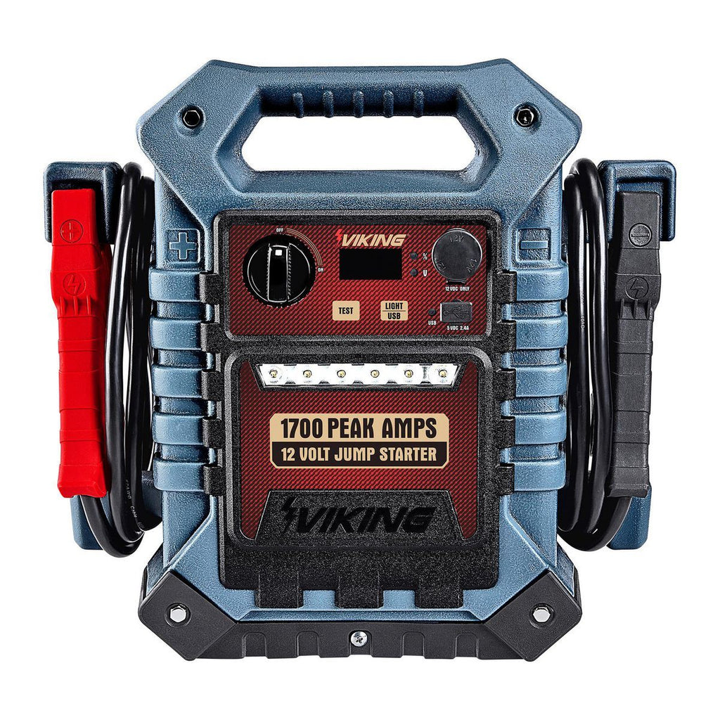 VIKING 1700A Portable Car Battery Jump Starter Power Pack T3830