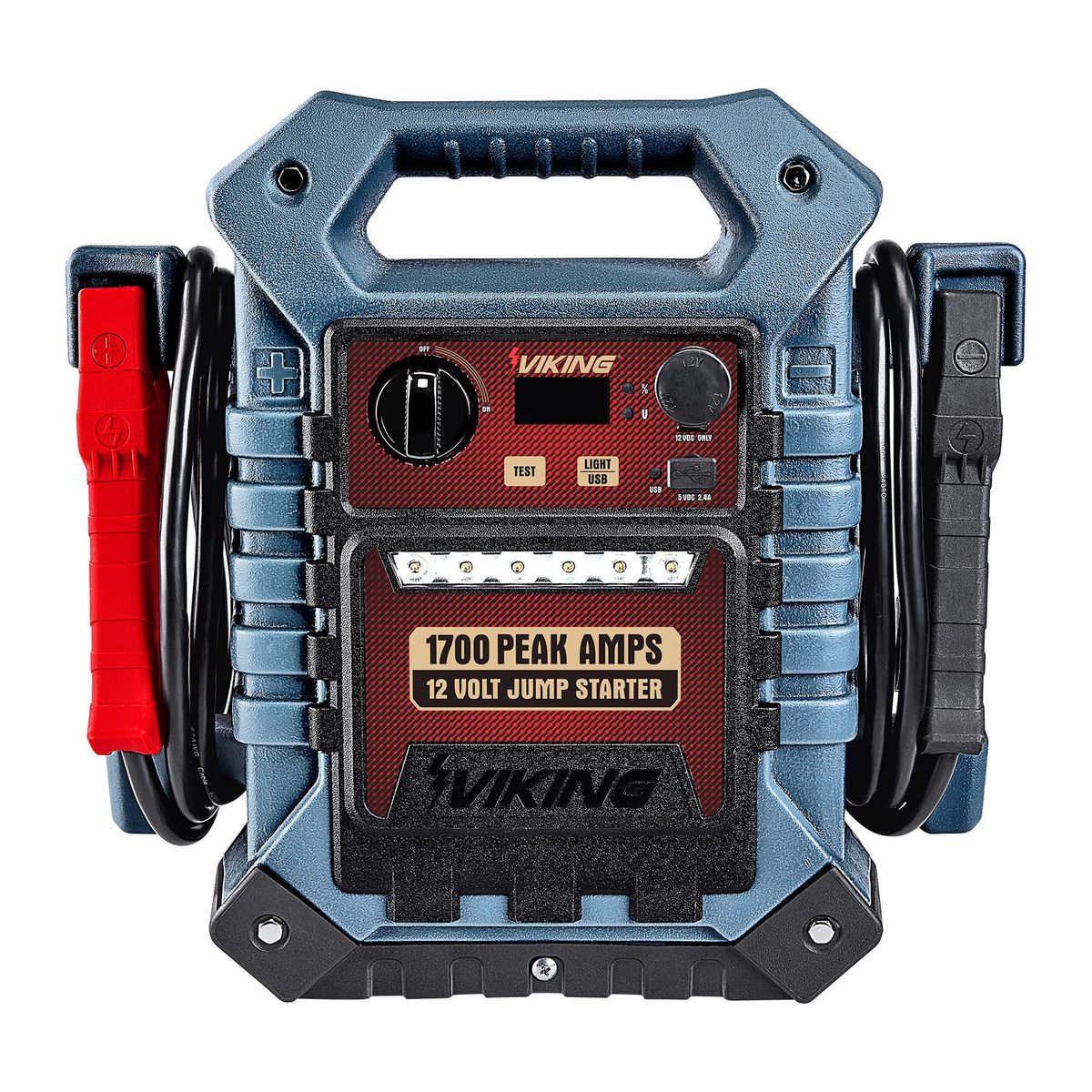 VIKING 1700A Portable Car Battery Jump Starter Power Pack T3830
