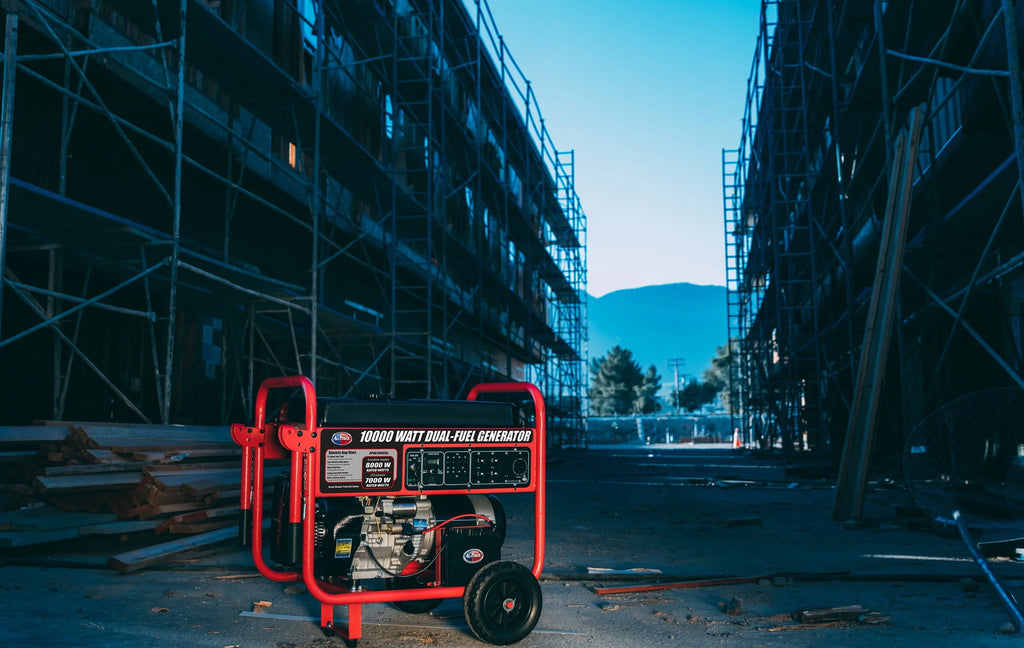 All Power APGG10000GL 10000W Dual Fuel Portable Generator W614634