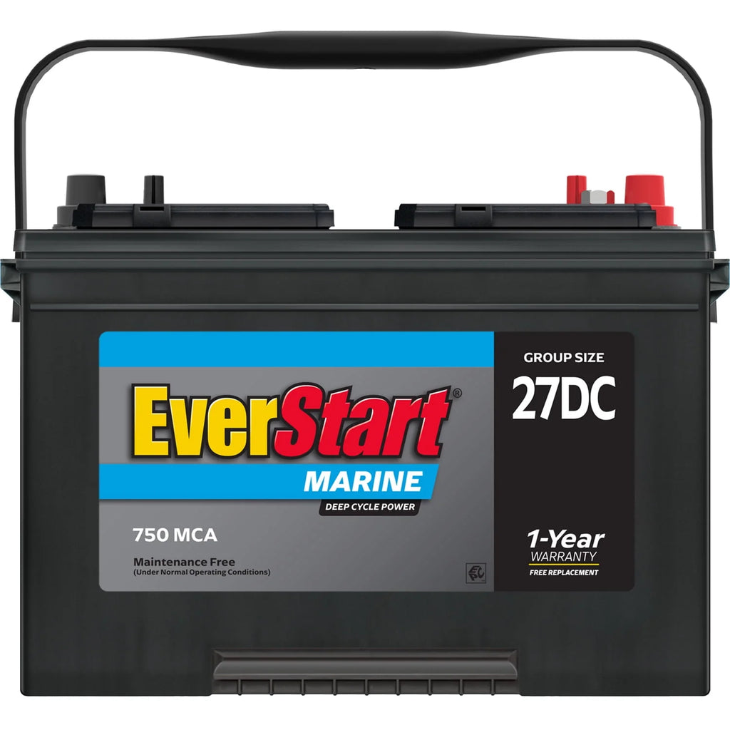 EverStart Lead Acid Marine & RV Deep Cycle Battery Group 27DC 12V 740 MCA L170571