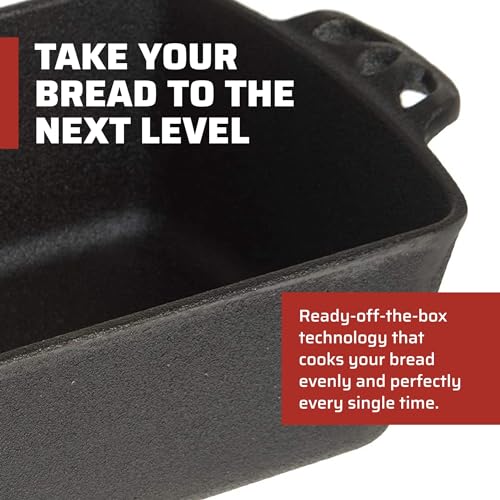 Camp Chef Seasoned Cast Iron Bread Pan O745