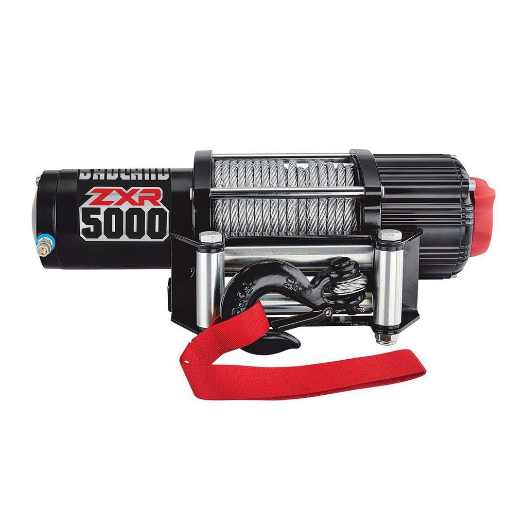 BADLAND ZXR 5000 lb. UTV/Powersport Winch with Automatic Load-Holding Brake