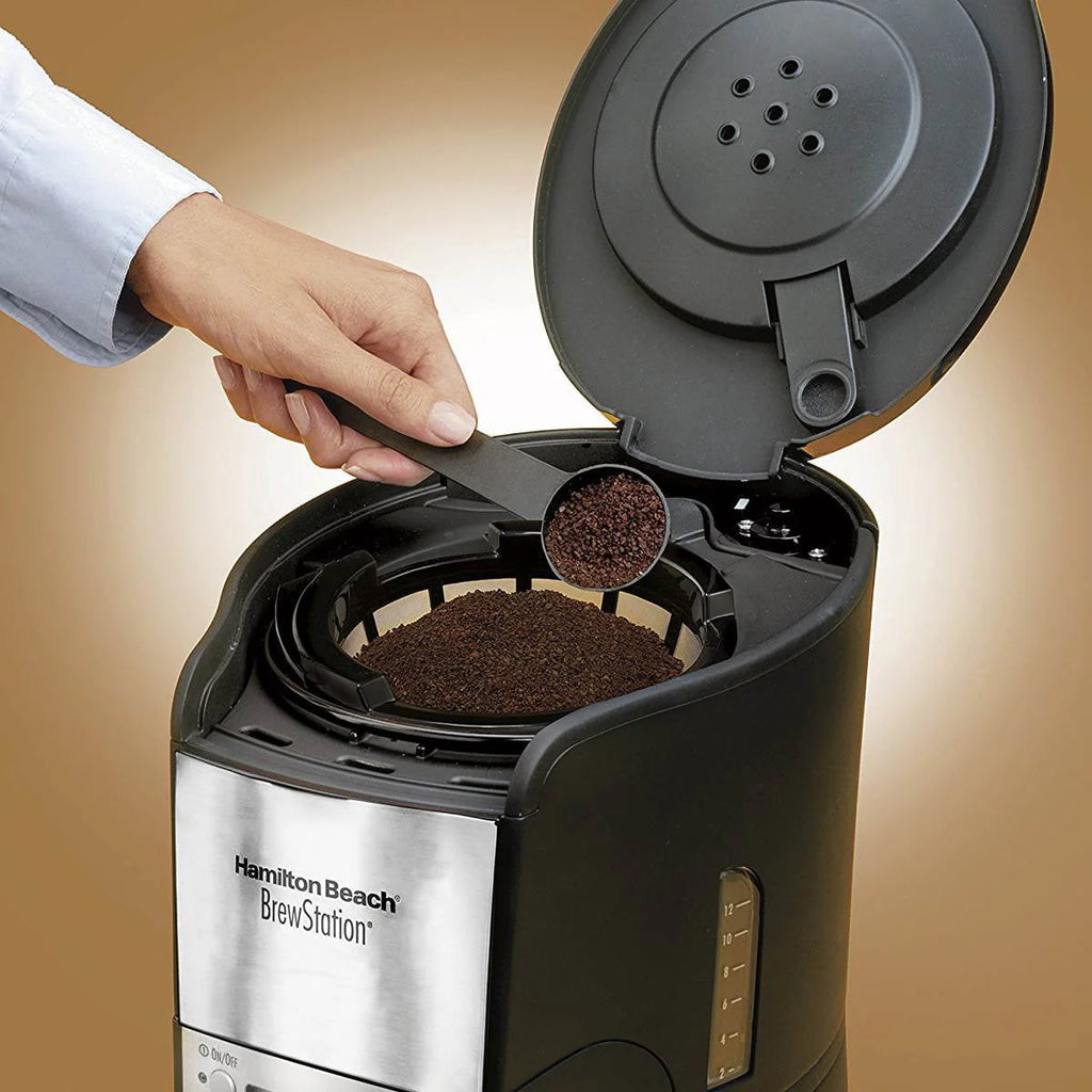 Hamilton Beach BrewStation Summit 12 Cup Programmable Coffee Maker 48465 N183