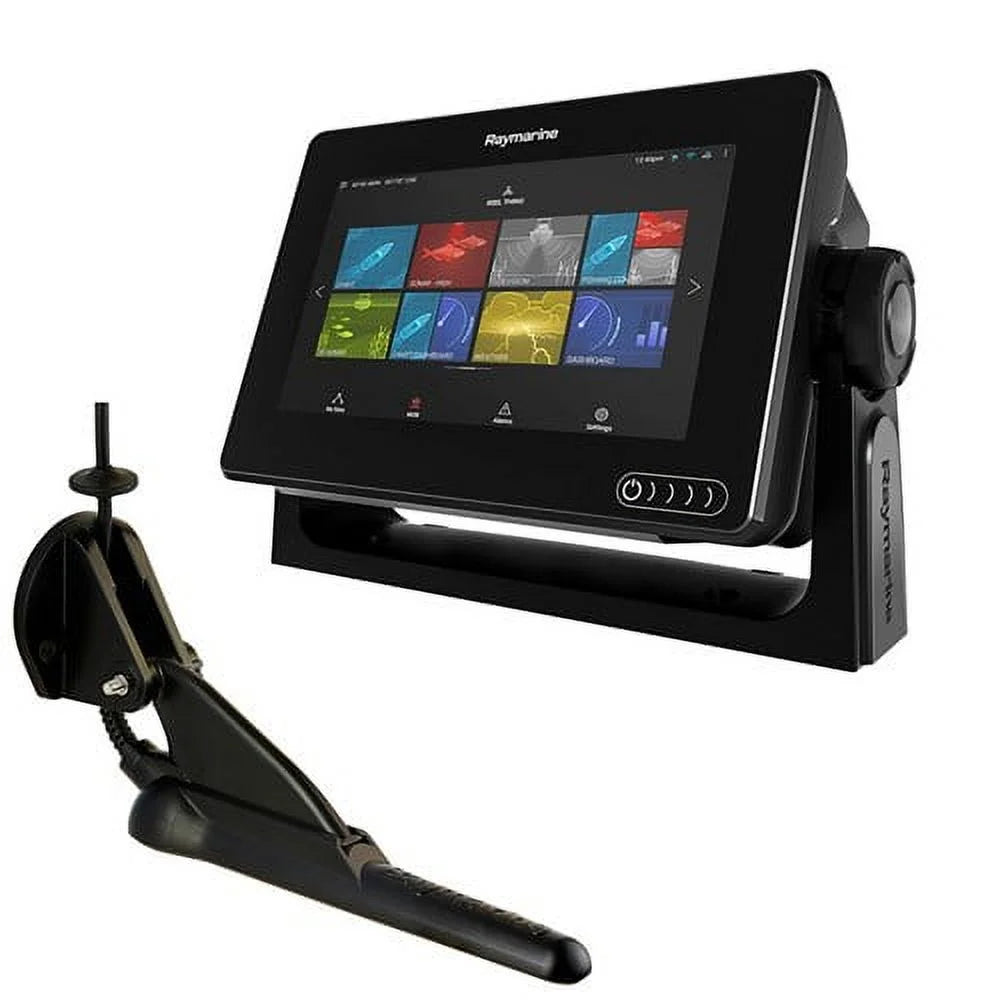 Raymarine E70364-02 Axiom 7 DV Chartplotter/DownVision Sonar - No Chart - With CPT100-DVS DownVision Transducer