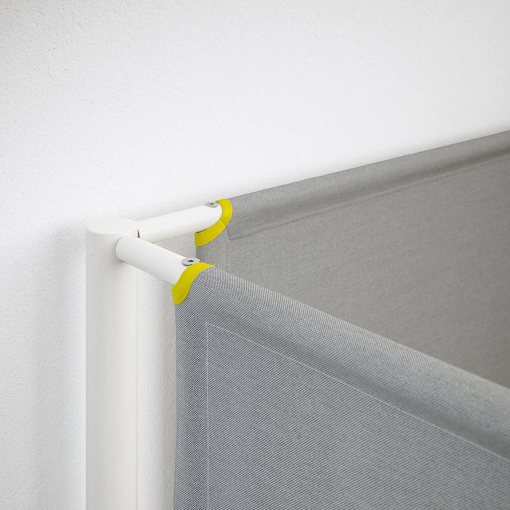 IKEA VITVAL Bunk Bed Frame with Underbed, Twin, White/Light Gray K3760
