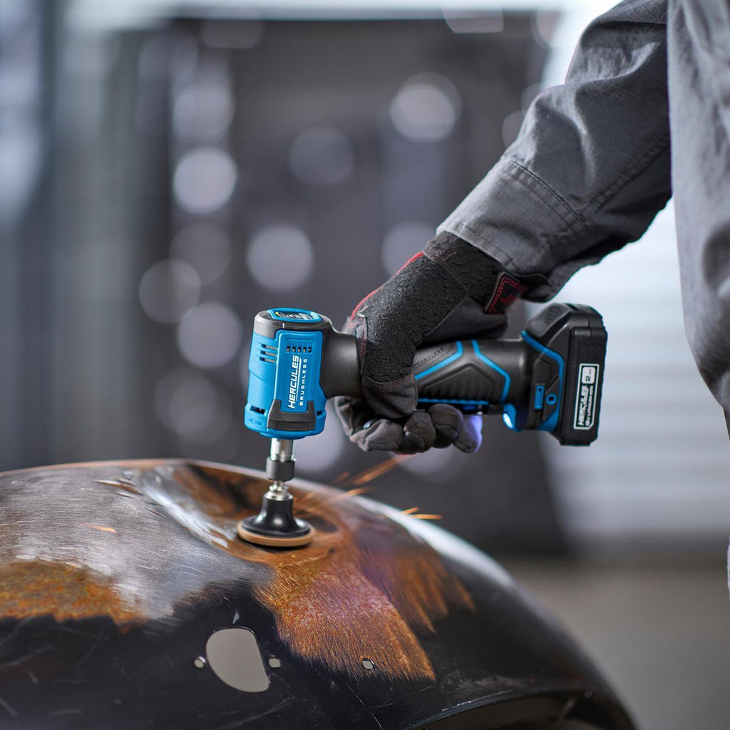 HERCULES 12V Brushless 1/4 in. Right Angle Die Grinder P48797
