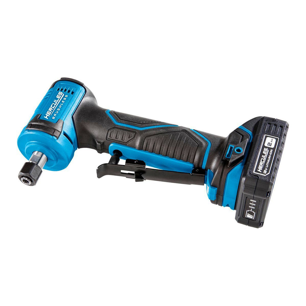 HERCULES 12V Brushless 1/4 in. Right Angle Die Grinder P48797
