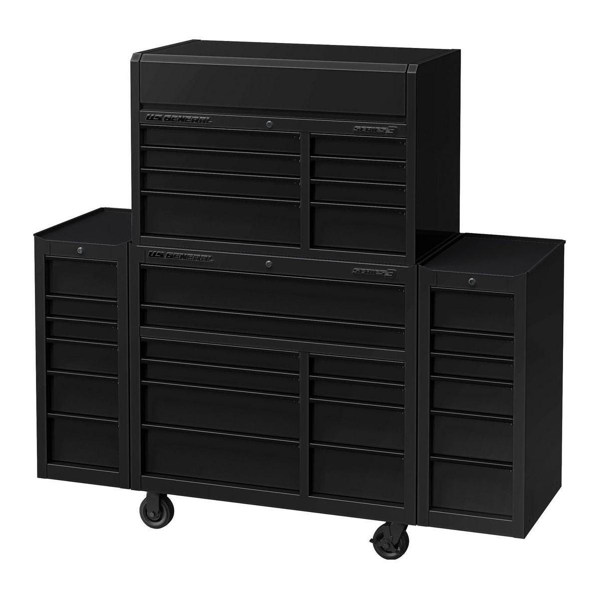 U.S. General 42 in. Top Chest, Series 3, Black E847
