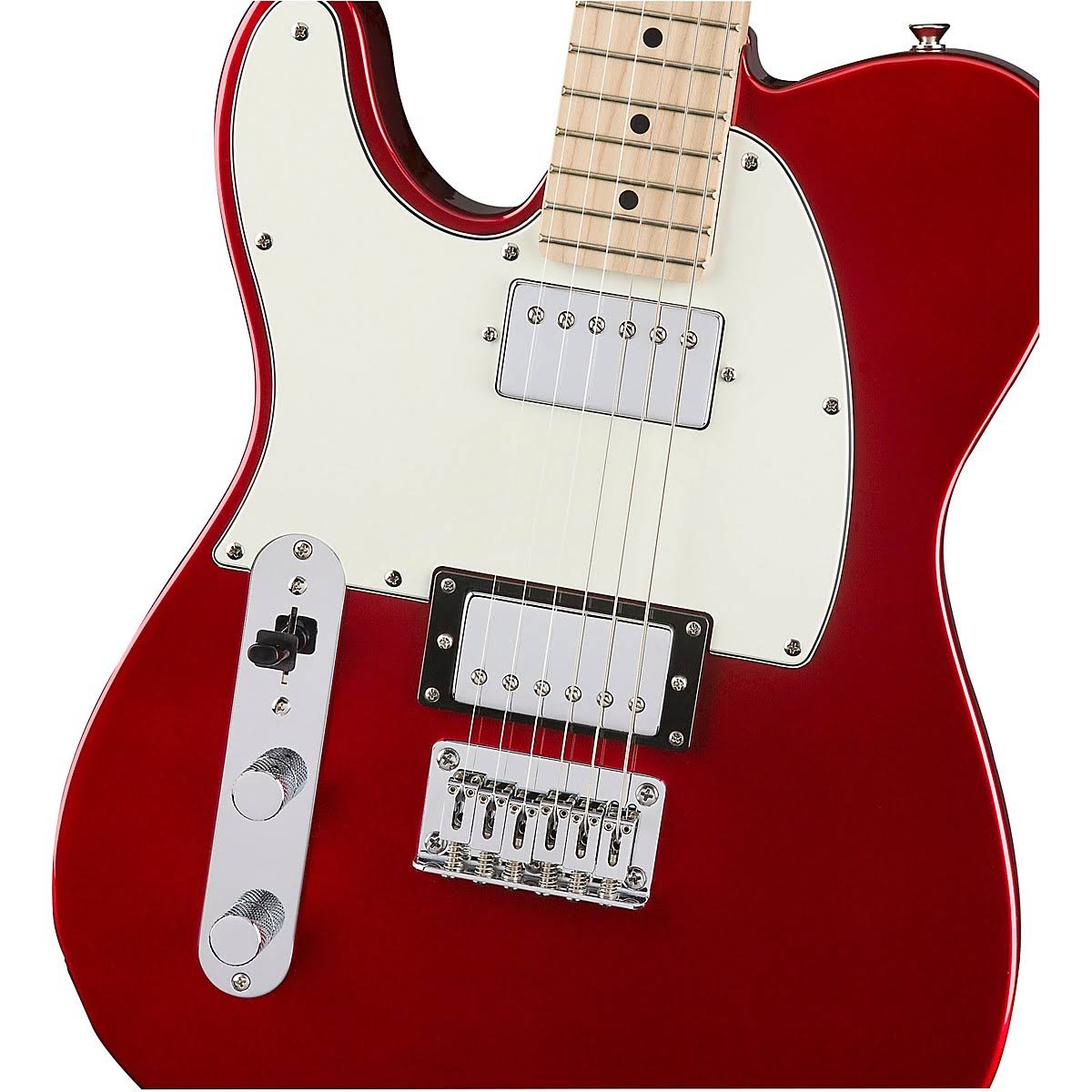 Squier Contemporary Telecaster HH Left-Handed Dark Metallic Red F688