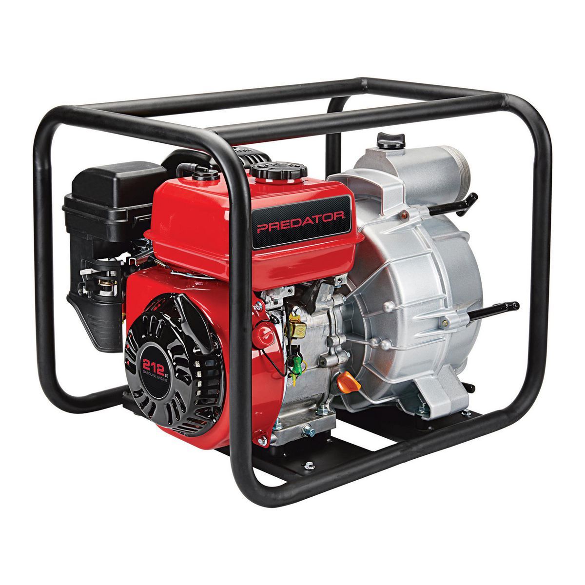 PREDATOR 3 in. 212cc Gasoline Engine Semi-Trash Water Pump - 290 GPM