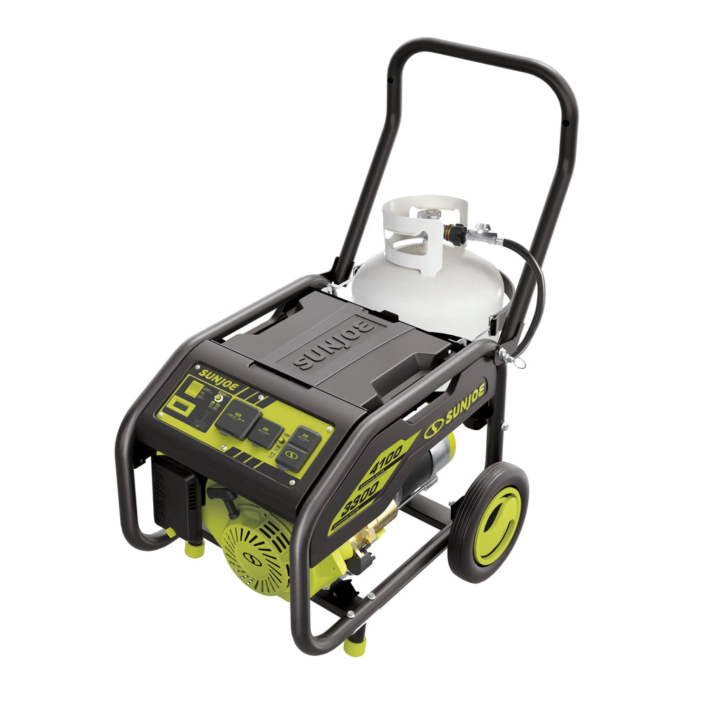 Power Joe 4100-Watt Portable Propane Generator with Cover R173540