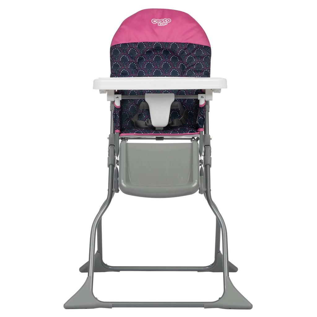 Cosco Kids Simple Fold High Chair, Noir Dot G88620