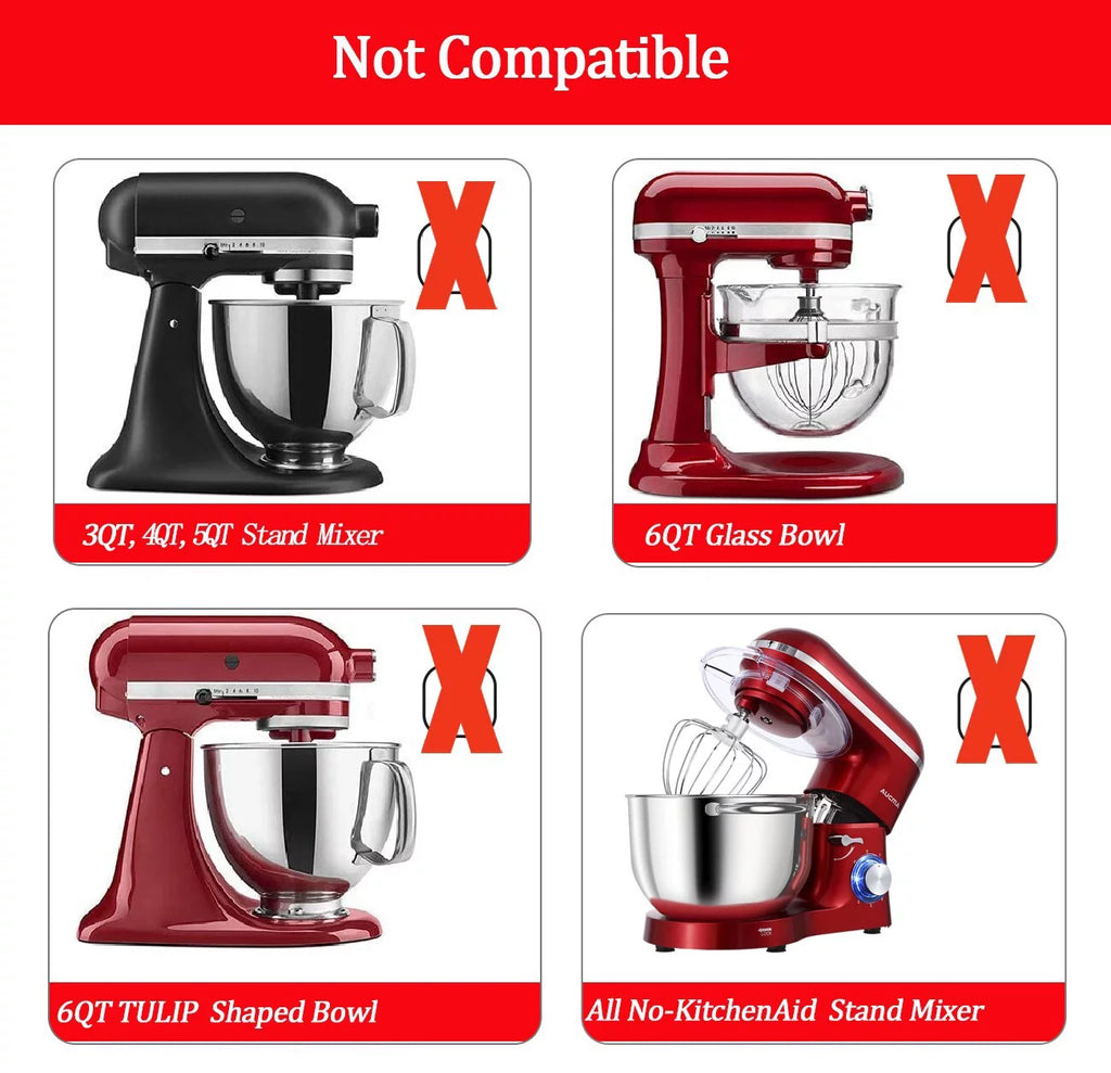 Flex Edge Beater for KitchenAid Bowl-Lift Stand Mixer, 6 Quart, Grey M3872