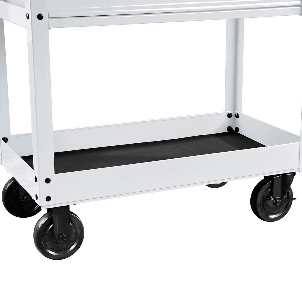 U.S. GENERAL 30 in. 4-Drawer Tech Cart, Red Y546116
