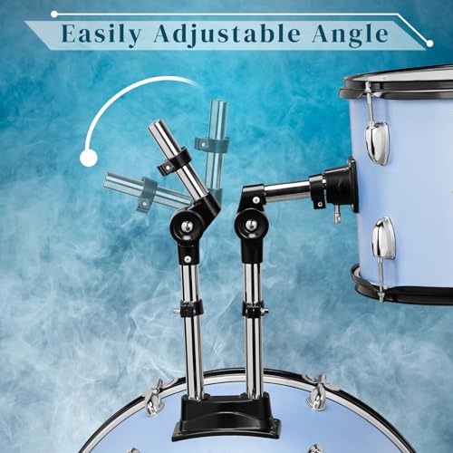 Ktaxon 22 Inch 5-Piece Adult Drum Set with Cymbals and Stool (Blue) G680