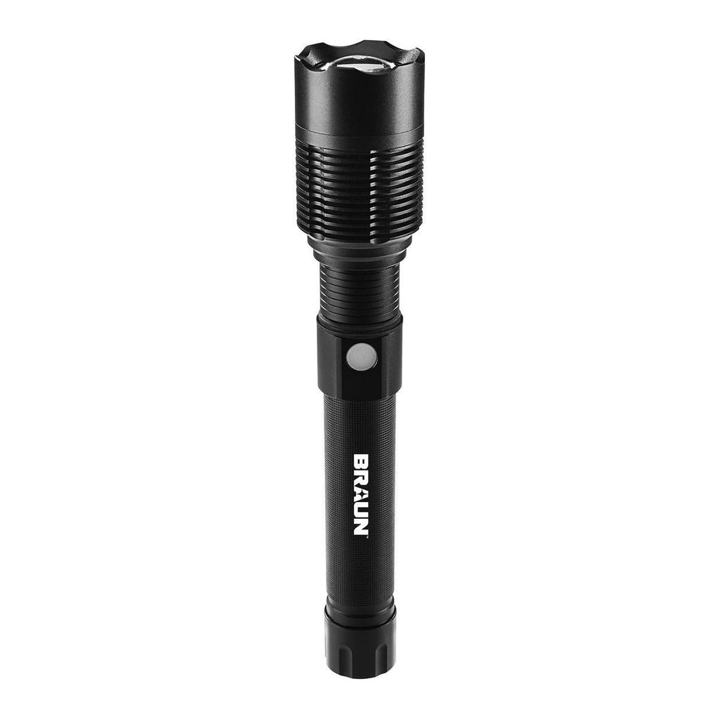 BRAUN 7000 Lumen Rechargeable Waterproof LED Flashlight B798