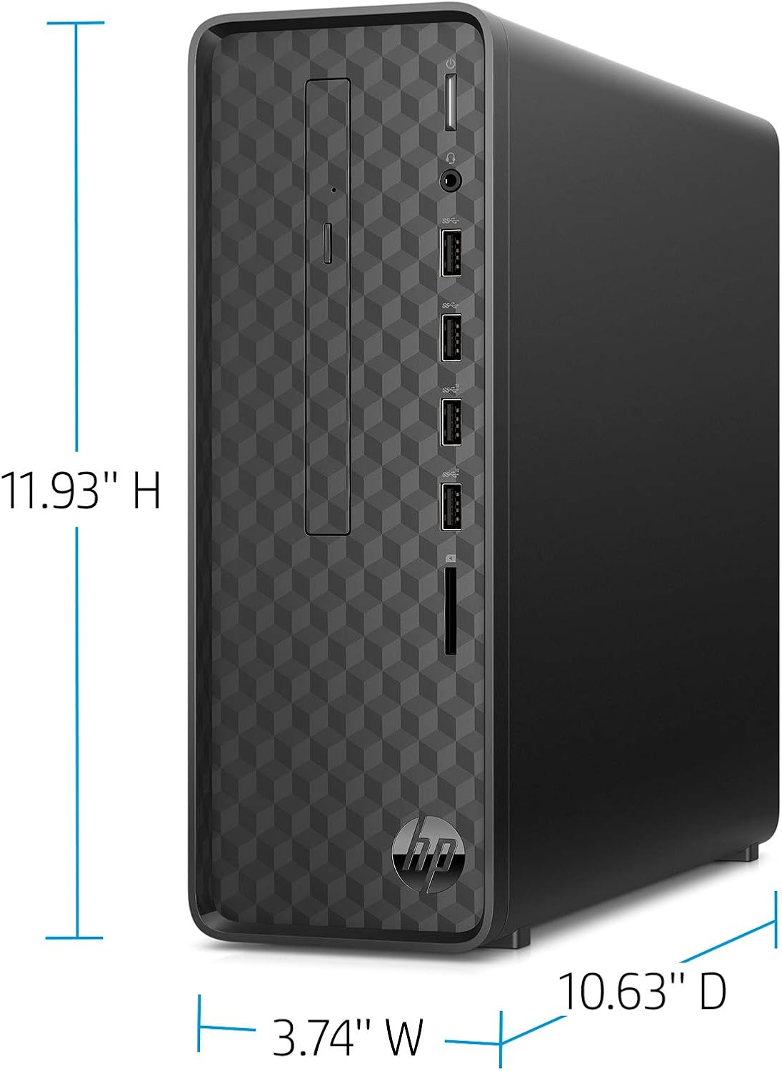 HP Slim Desktop AMD Athlon Gold 3150U 8GB RAM 256GB SSD Windows 11 Z28362