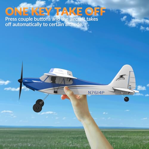 VOLANTEXRC RC Plane Trainer Sport Cub 4CH Remote Control Airplane RTF for Beginners U4716
