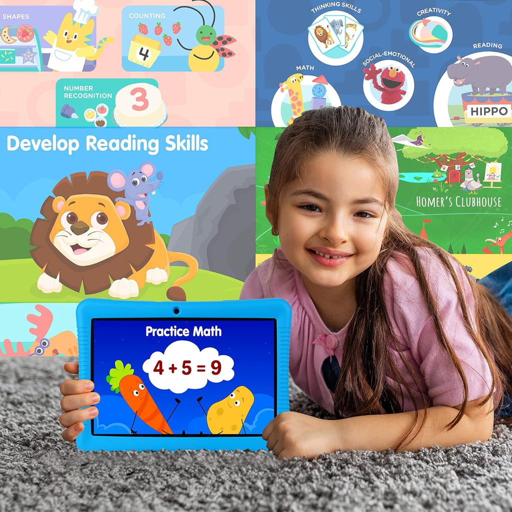 Contixo K102 Kids Tablet 10-inch HD with Camera, Parental Control, Blue S4588