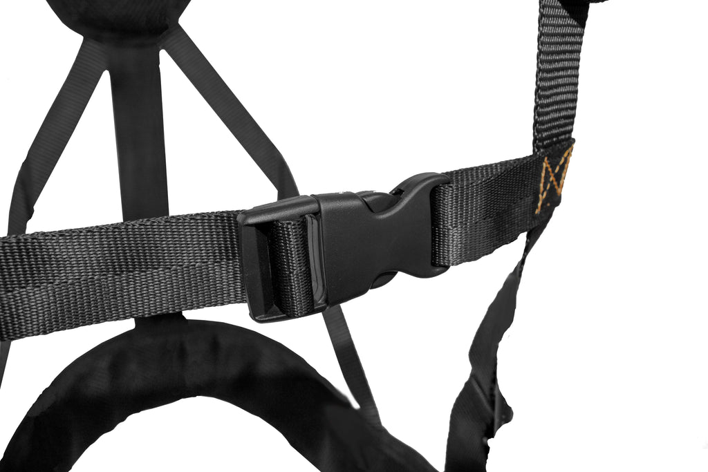 Muddy Magnum Elite Safety Treestand Harness, Quick-Release, Black R809