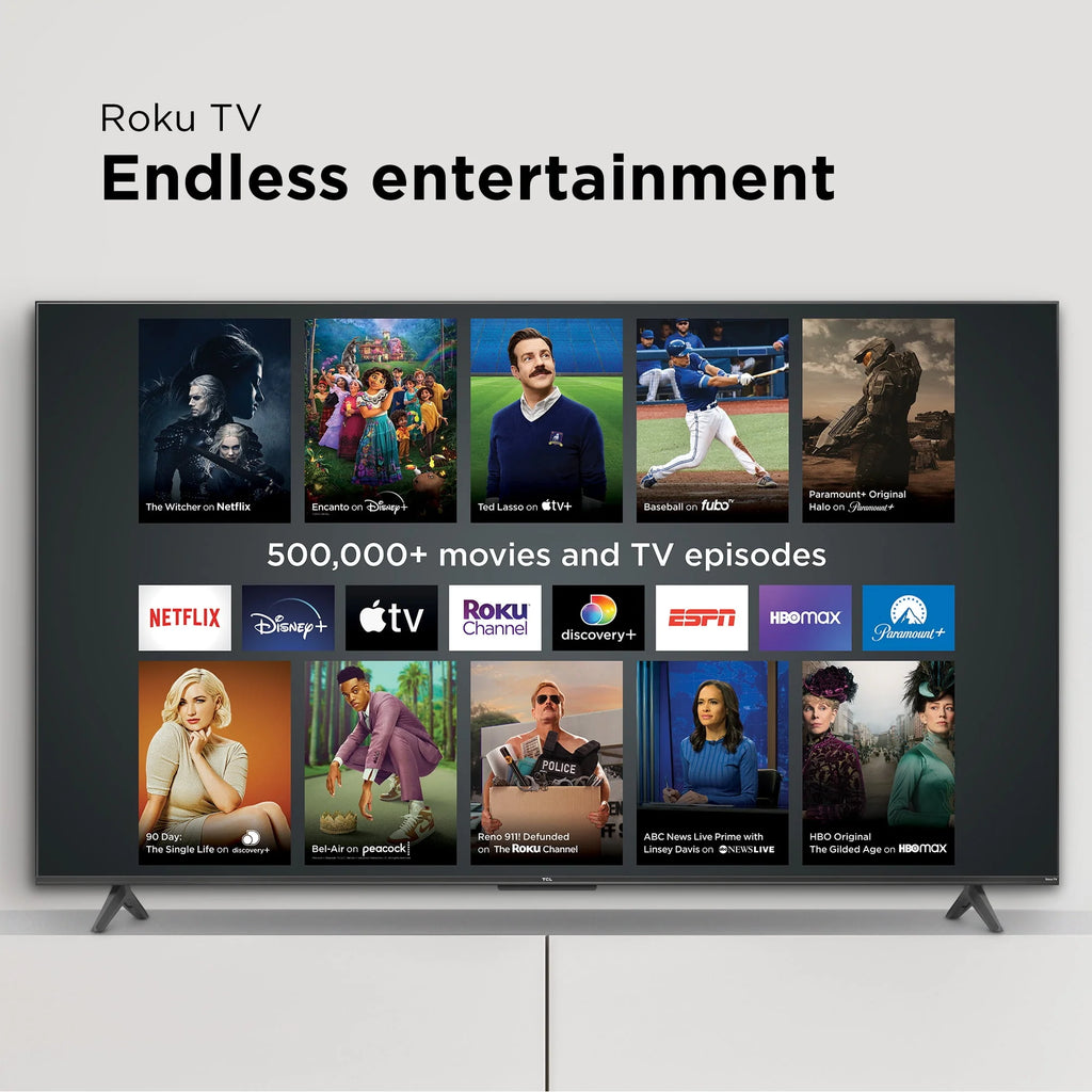 TCL 75" Class 4-Series 4K UHD HDR Smart Roku TV K168229