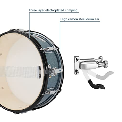 Ktaxon 22 Inch 5-Piece Adult Drum Set with Cymbals and Stool (Blue) G680