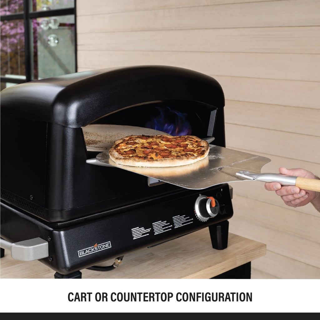 Blackstone Propane Pizza Oven with 16 Rotating Stone and Stand M33266