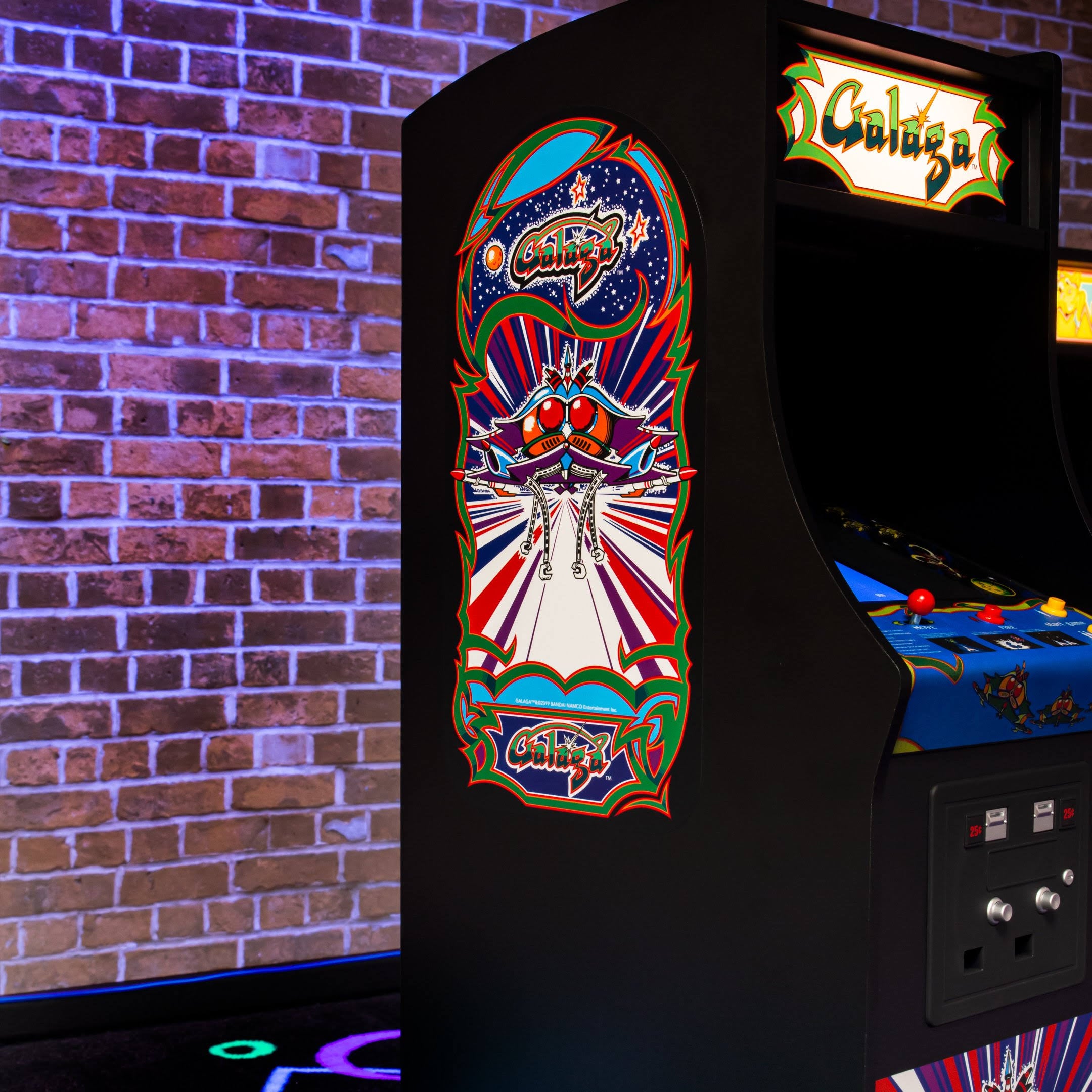 Galaga Quarter Size Arcade Cabinet F790