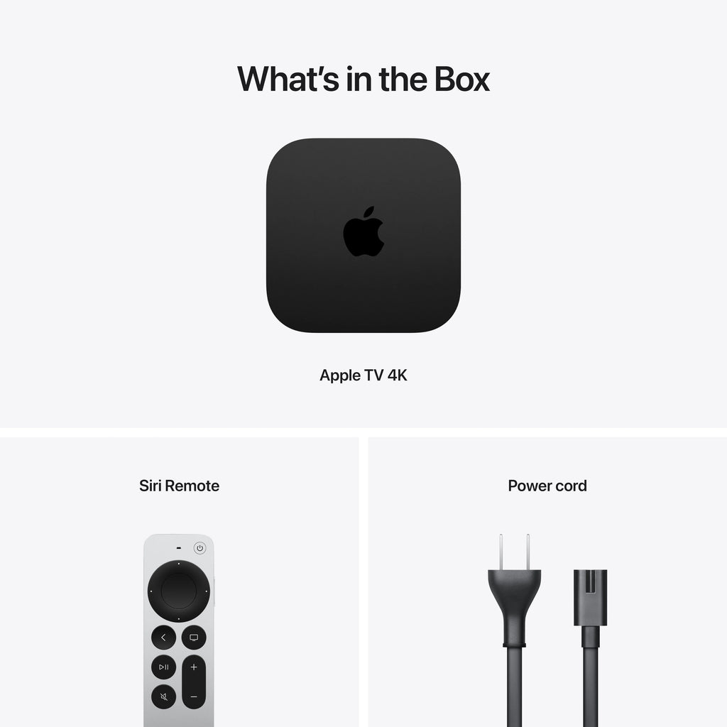 Apple TV 4K 128GB 3rd Gen with Wi-Fi + Ethernet W60161