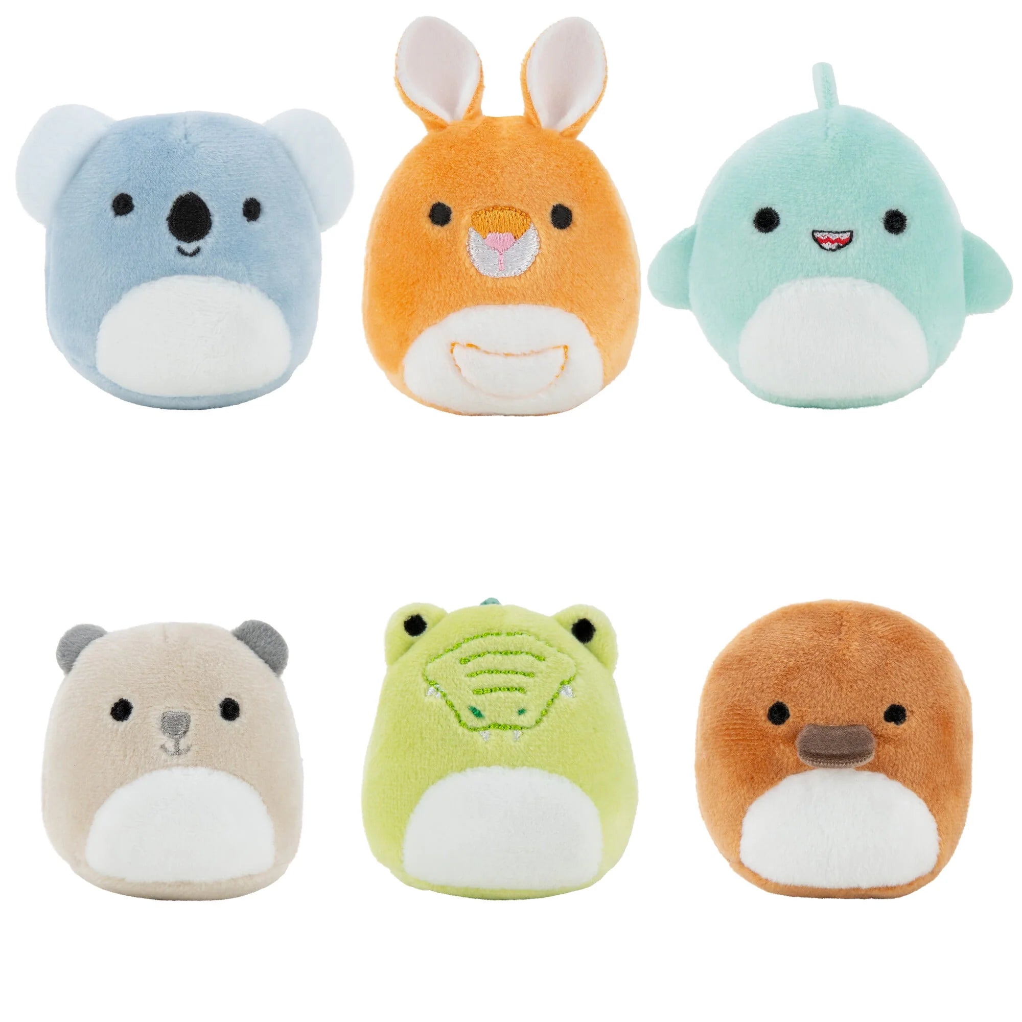 Squishville by Original Squishmallows Sweet Tooth Squad 2-inch Collectable Plush Toys F1168