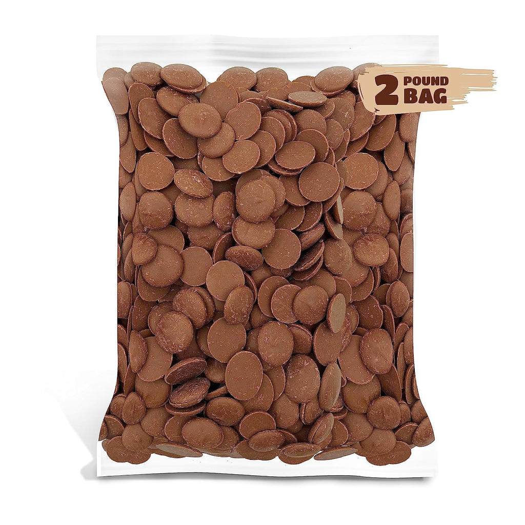 Merckens Melting Wafers Milk Chocolate, 2 lb B10651