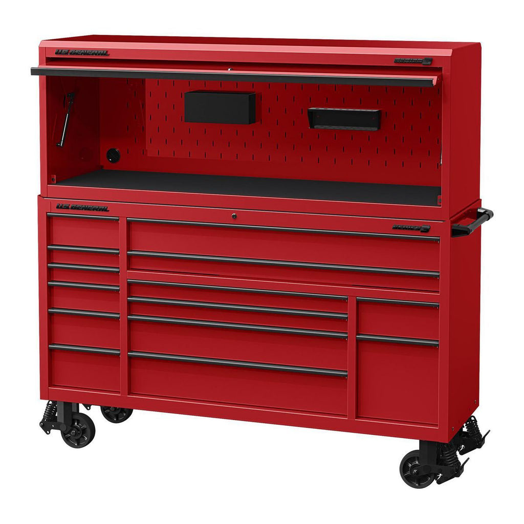 U.S. General 72 in. Triple-Bank Roll Cab, Series 3, Slate Gray V981709