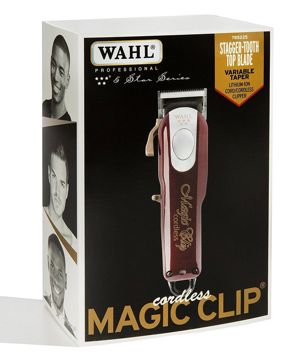 Wahl All-in-One Professional Barber Clipper/Trimmer, Red Z29678