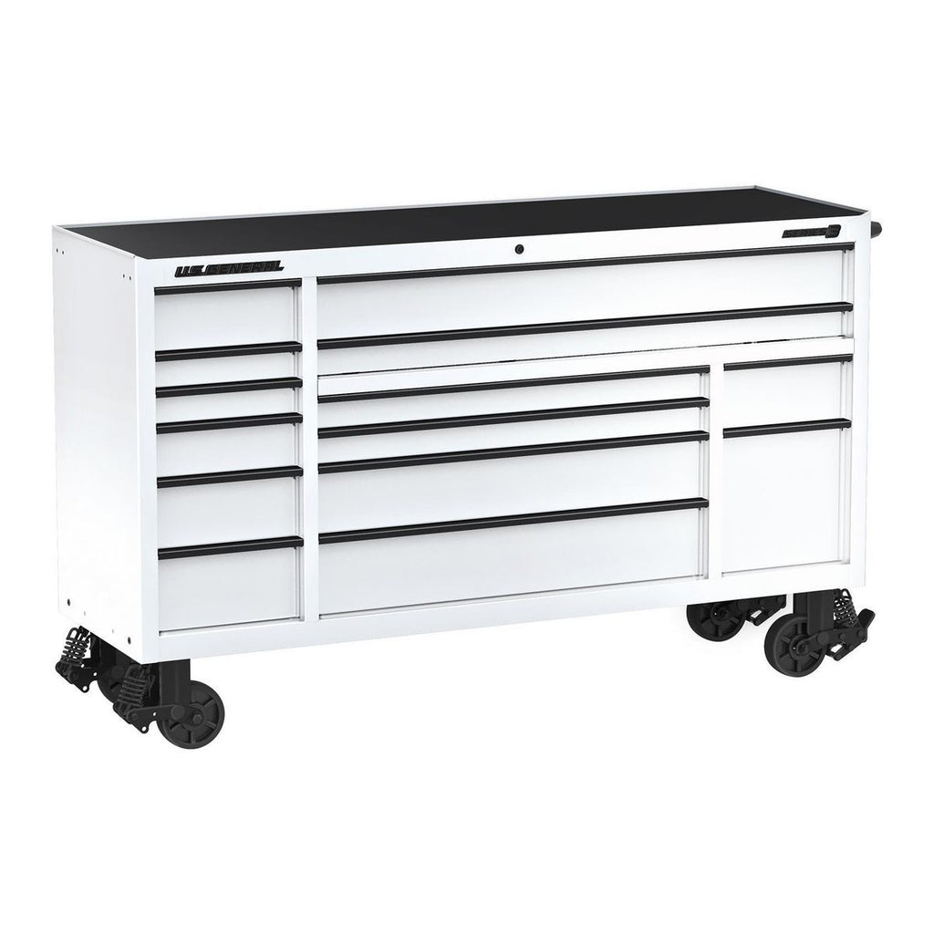 U.S. General 72 in. Triple-Bank Roll Cab, Series 3, Slate Gray V981709