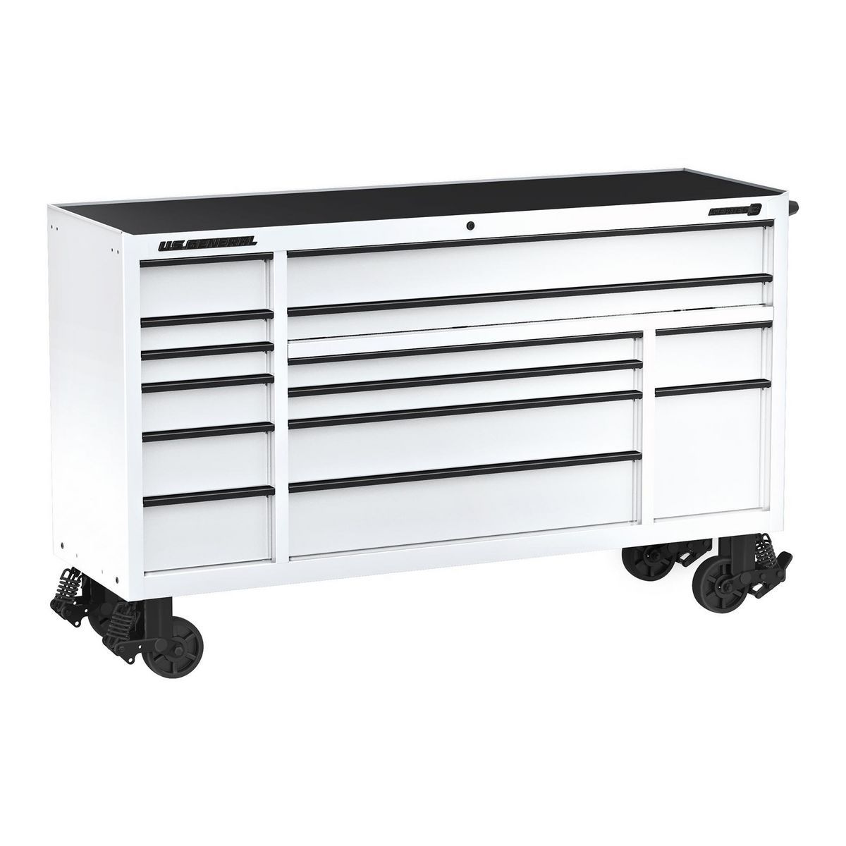 U.S. General 72 in. Triple-Bank Roll Cab, Series 3, Slate Gray V981709