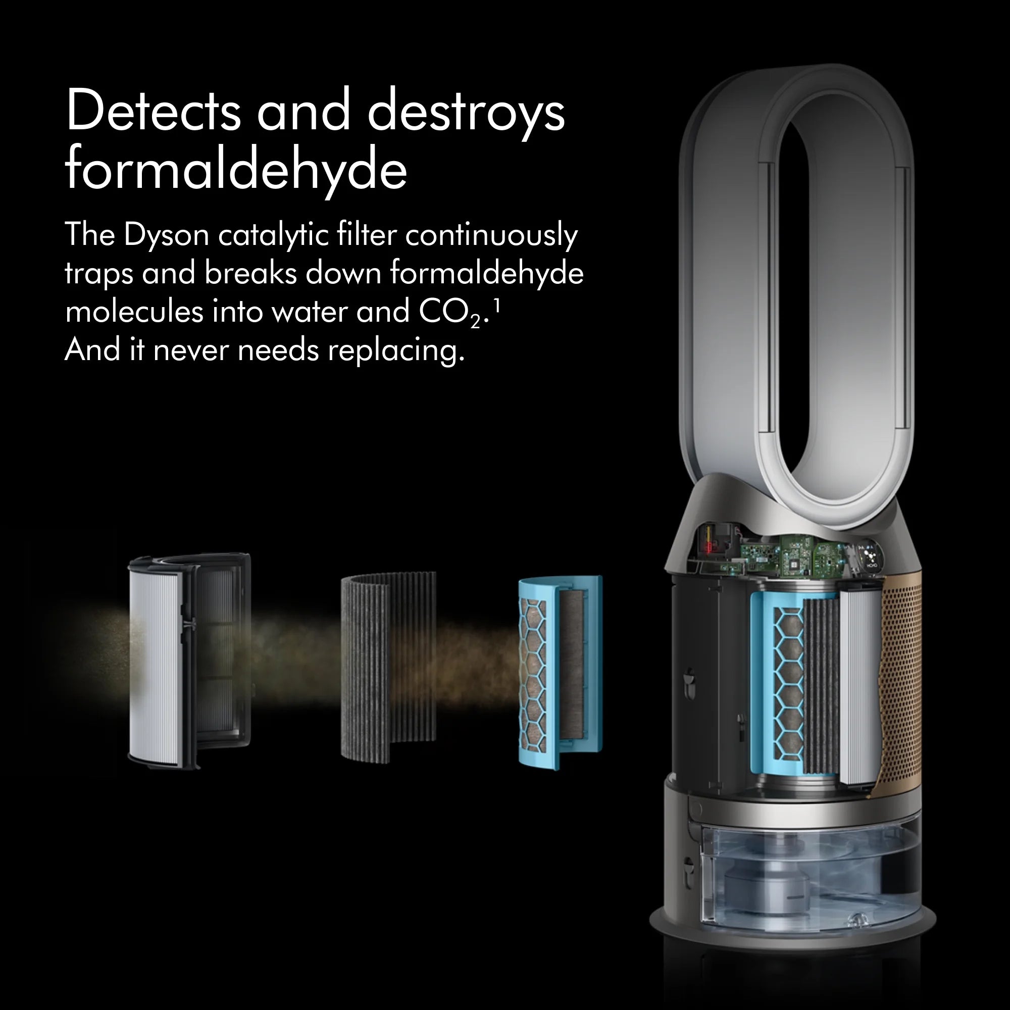 Dyson Purifier Humidify+Cool Formaldehyde™ PH04 Nickel A183