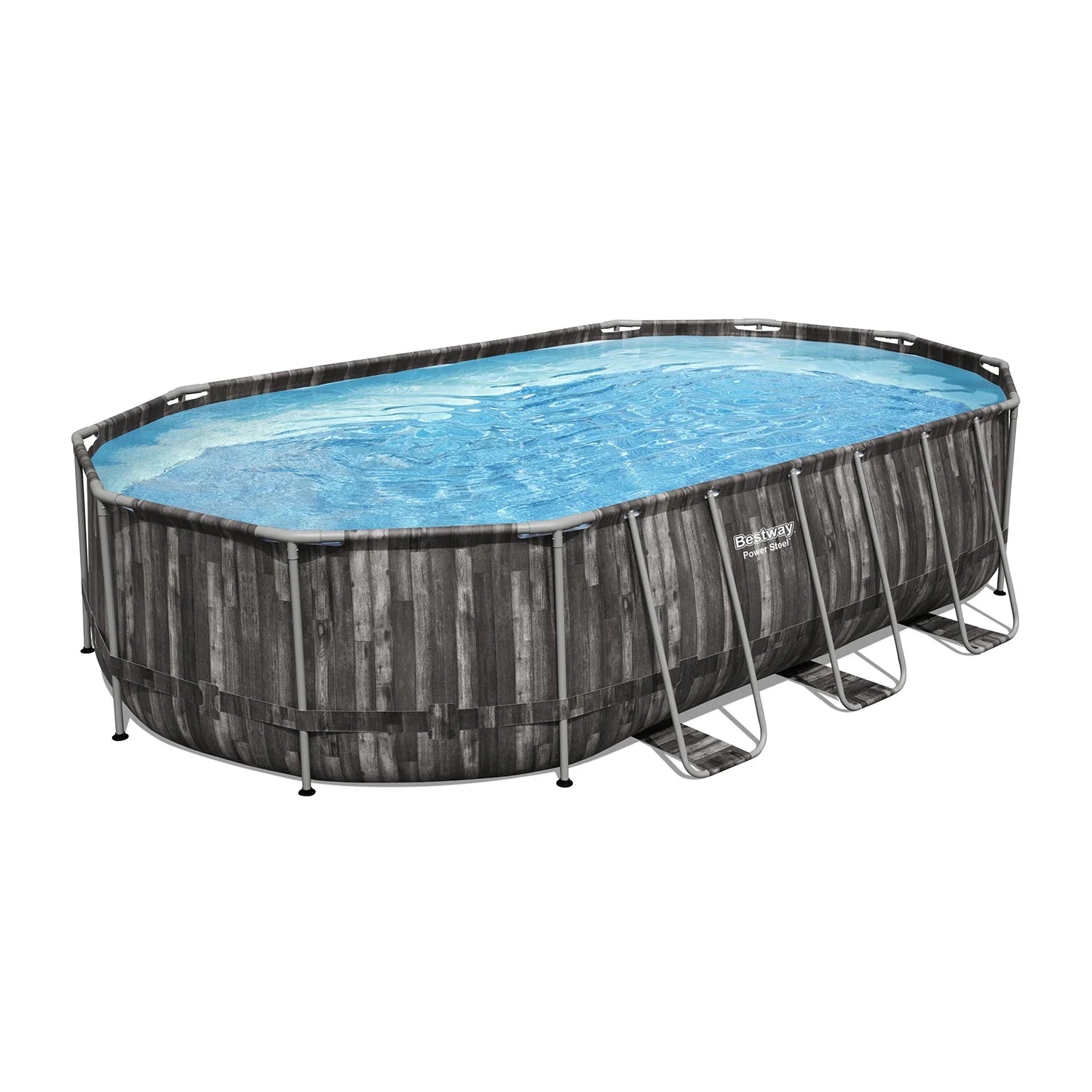 Bestway Power Steel 20' x 12' x 48 Oval Above Ground Pool Set M35458