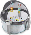 Fisher-Price On-the-Go Infant Dome Portable Bassinet and Play Space with Toys, Windmill