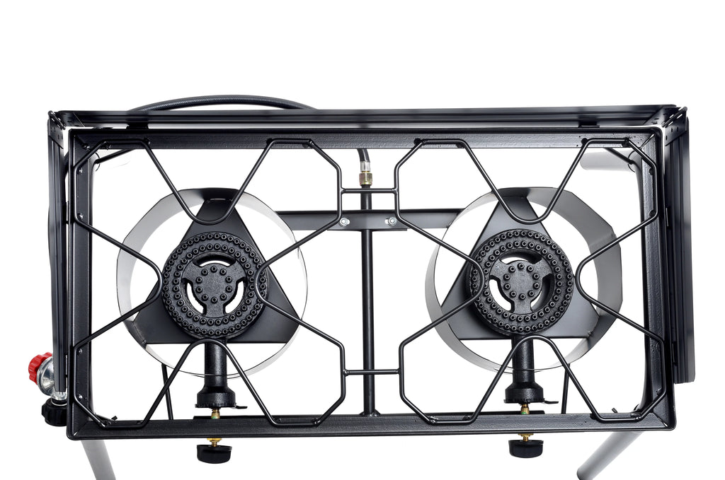 Flame King 200,000 BTU LP Gas 2 Burner Standup Cooktop Stove Z6687