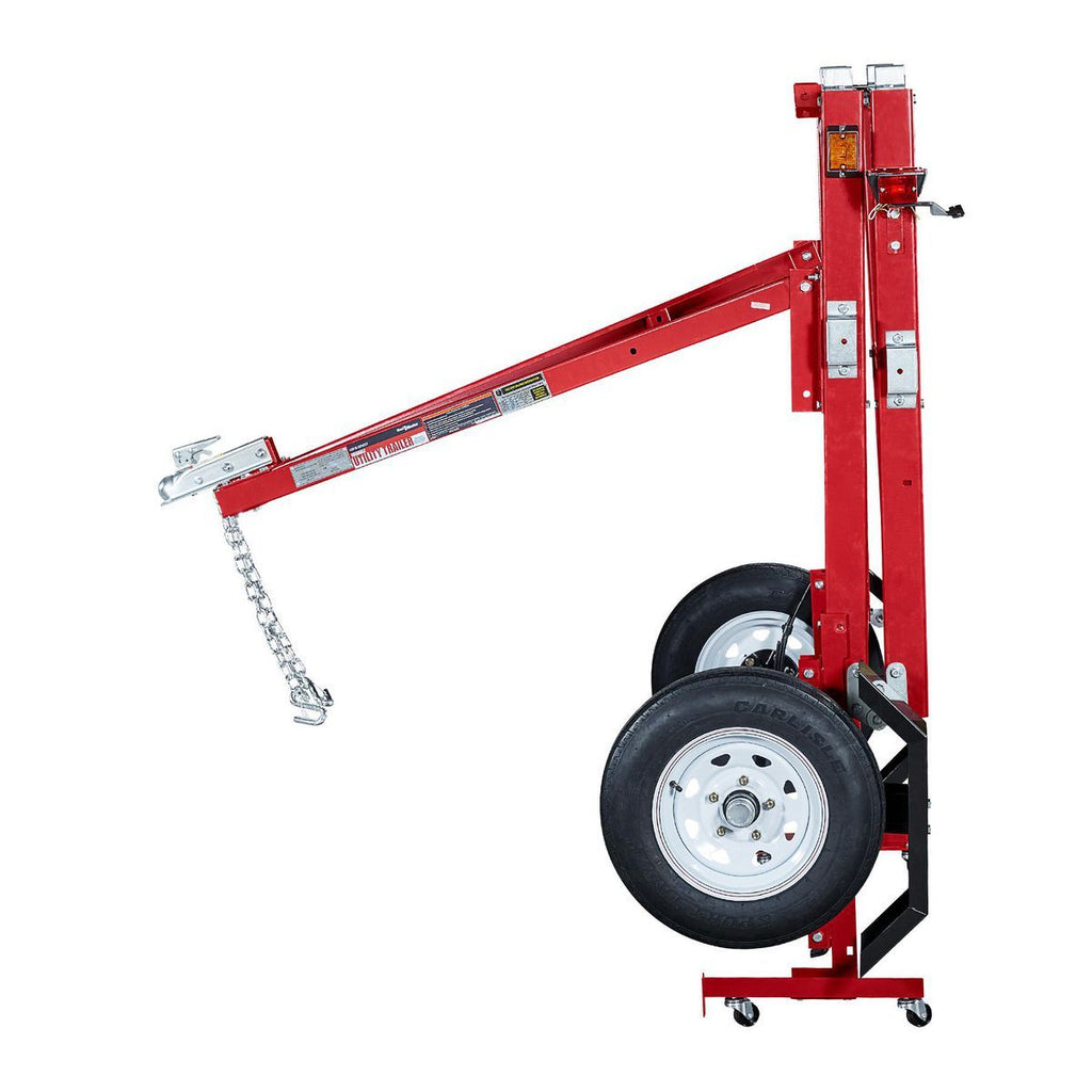 HAUL-MASTER 1720 lb. Capacity 4 ft. x 8 ft. Folding Trailer K33488