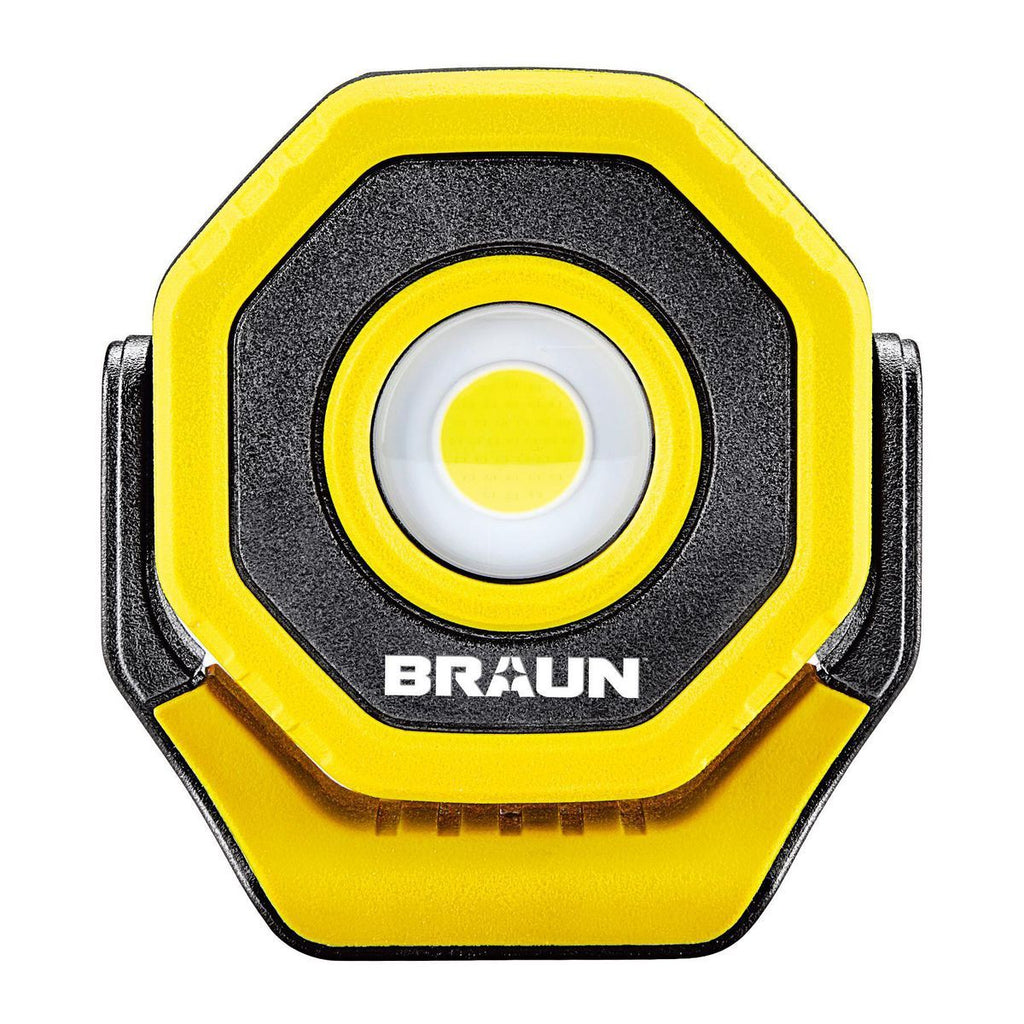 BRAUN 750 Lumen Rechargeable Magnetic LED Floodlight, Green V50040