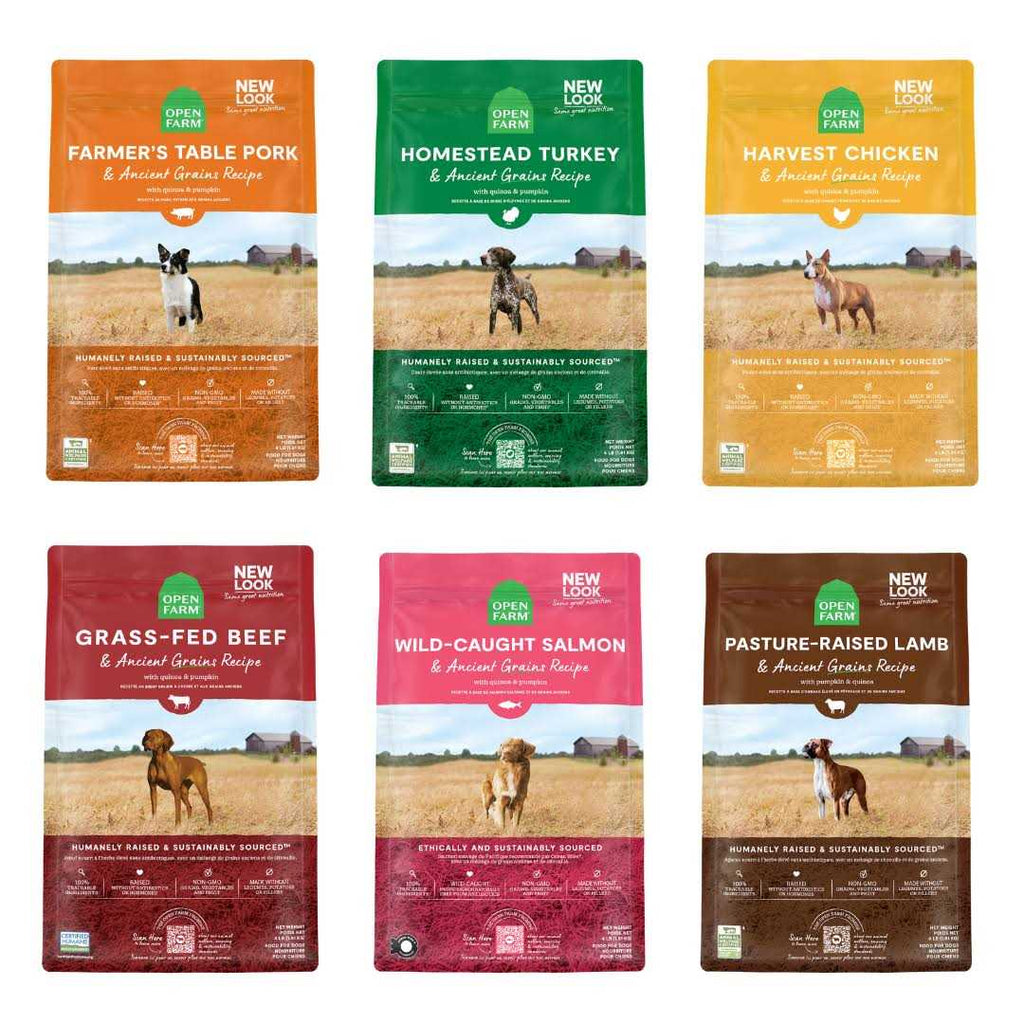 Open Farm Whitefish & Ancient Grains Dry Dog Food I8501