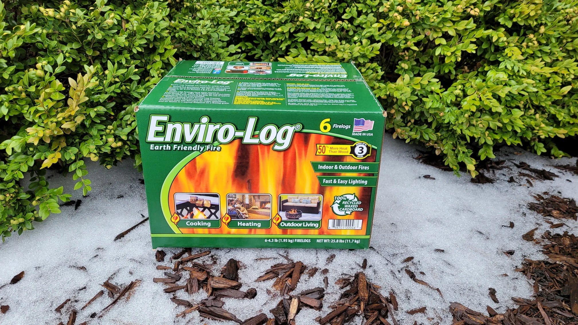 Enviro-Log Firelogs, 6 Count, 25.8 lbs J292888