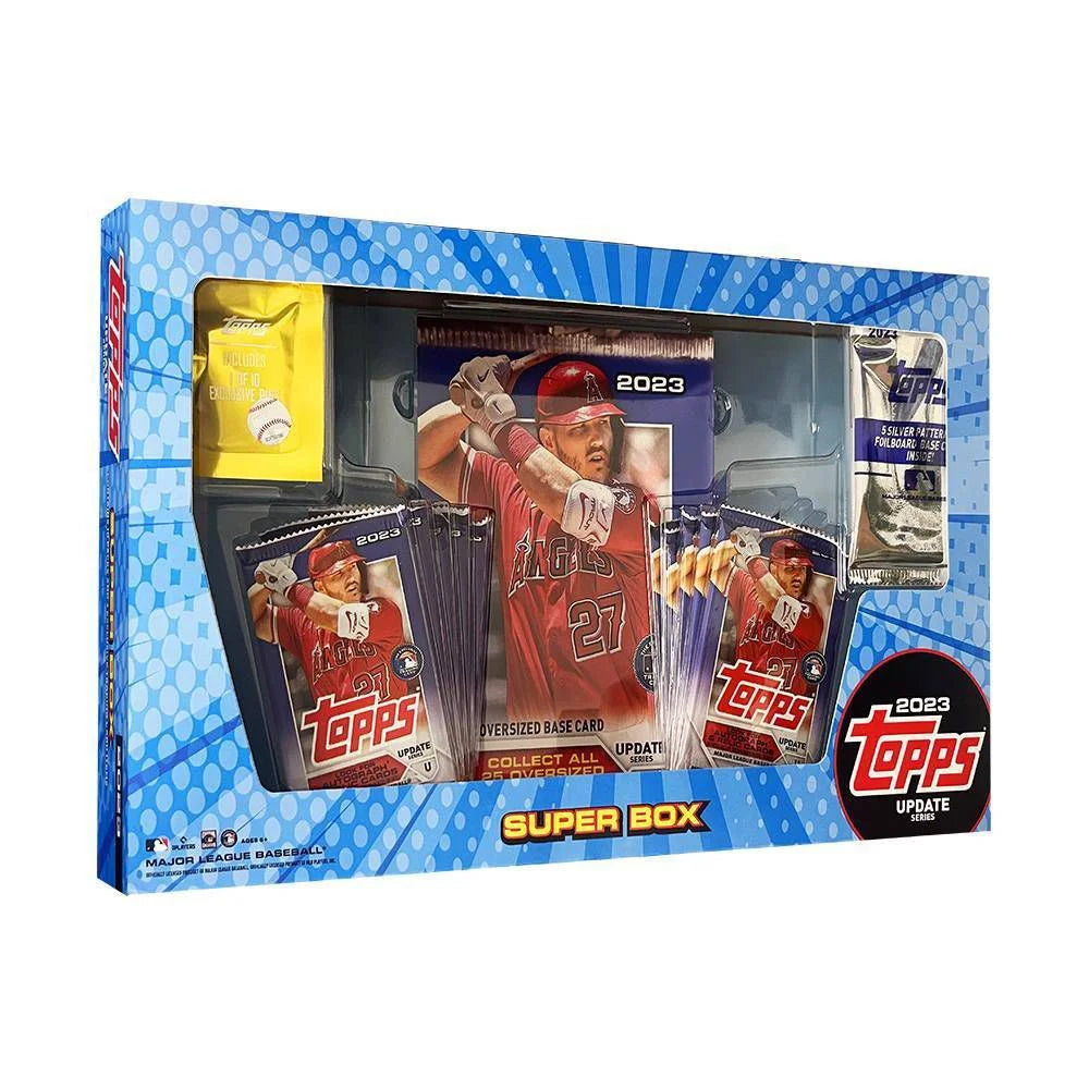 2023 Topps MLB Update Series Baseball Super Box Trading Cards
